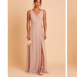 Birdy Grey Minae Bridesmaid Dress in Taupe